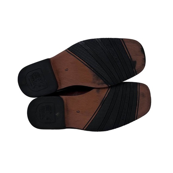 Stacy Adams Men’s Leather Oxford Square Toe Shoes size 9 - Picture 4 of 9